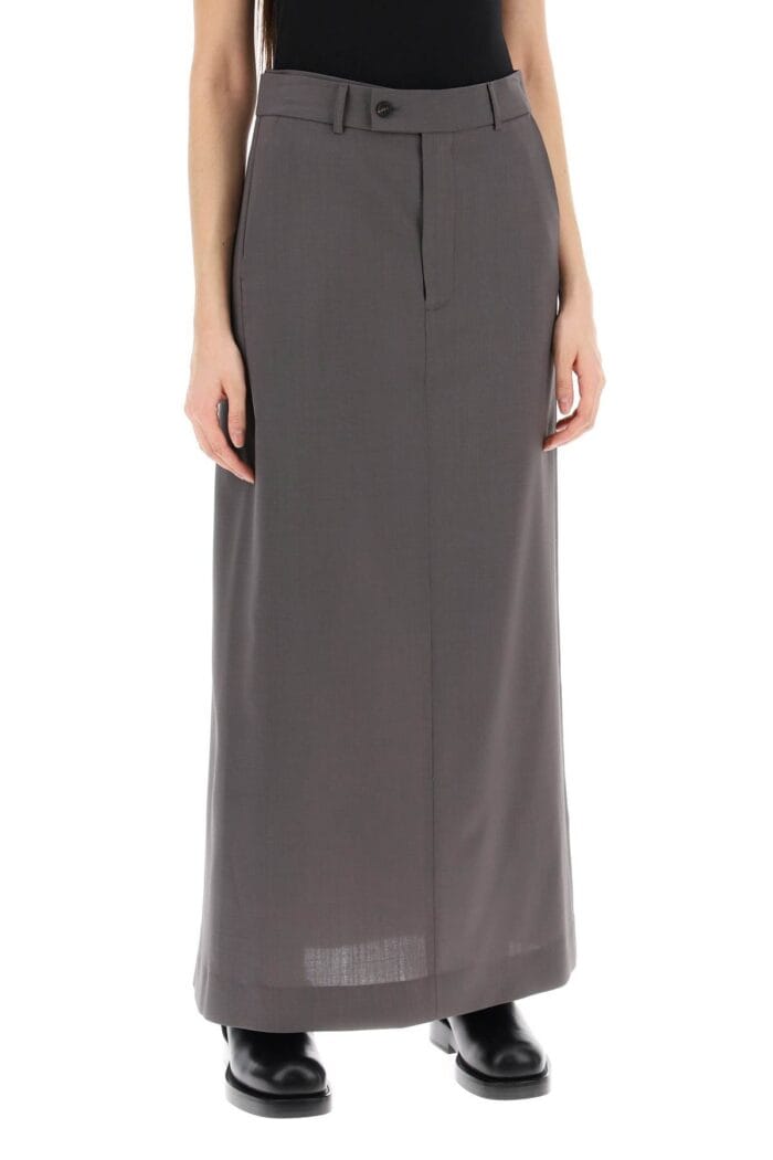 MM6 MAISON MARGIELA Maxi Skirt With Tieable Panel