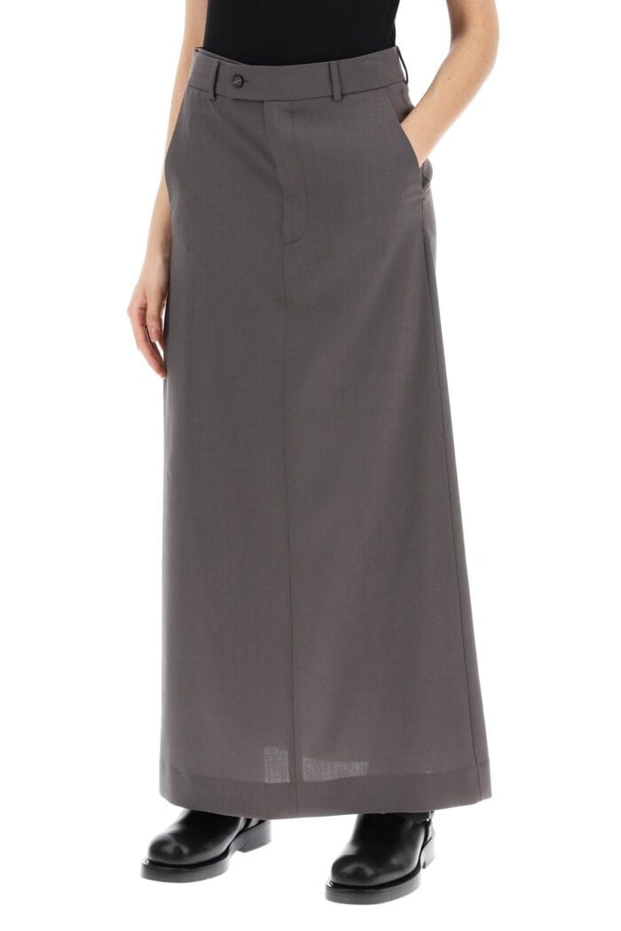 MM6 MAISON MARGIELA Maxi Skirt With Tieable Panel