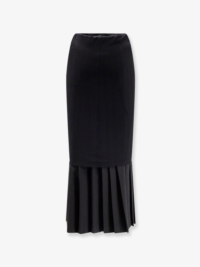 MM6 MAISON MARGIELA Midi Plated Skirt