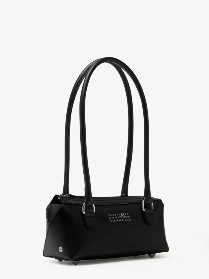 MM6 MAISON MARGIELA Mini Bauletto Leather Shoulder Bag