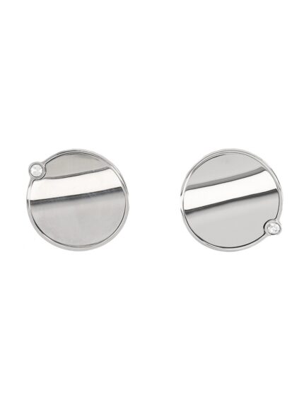 MM6 MAISON MARGIELA MIRROR EARRINGS