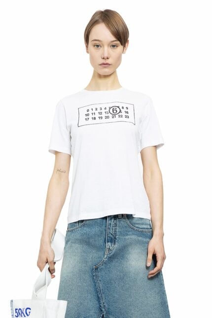 MM6 MAISON MARGIELA Numeric Logo T-shirt