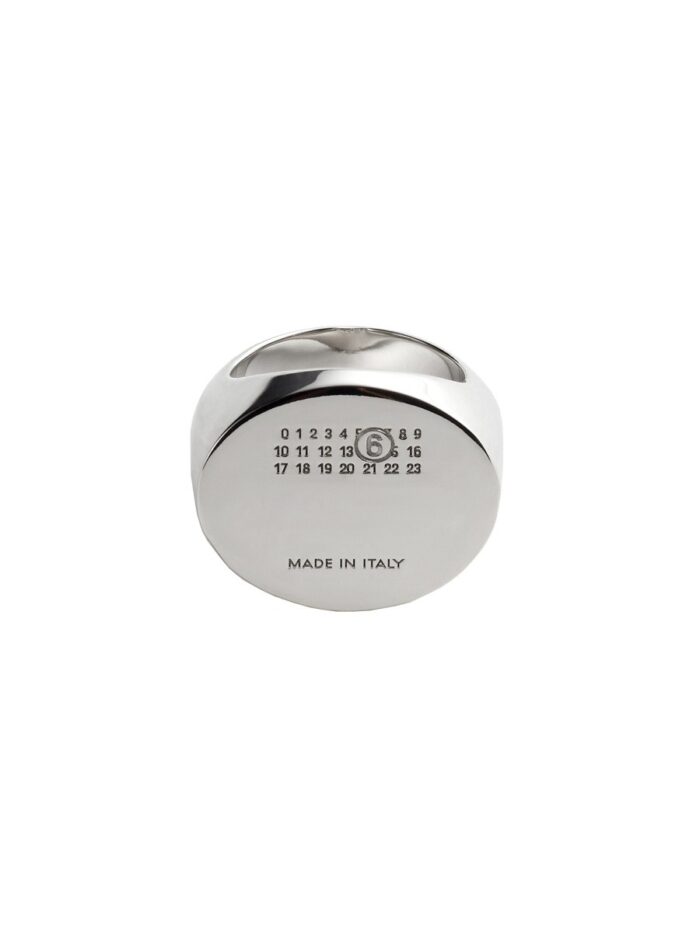 mm6 maison margiela "numeric signet" ring MM6 MAISON MARGIELA "NUMERIC SIGNET" RING