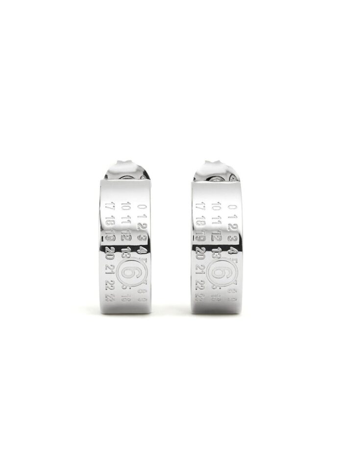 MM6 MAISON MARGIELA ORECCHINI CON LOGO