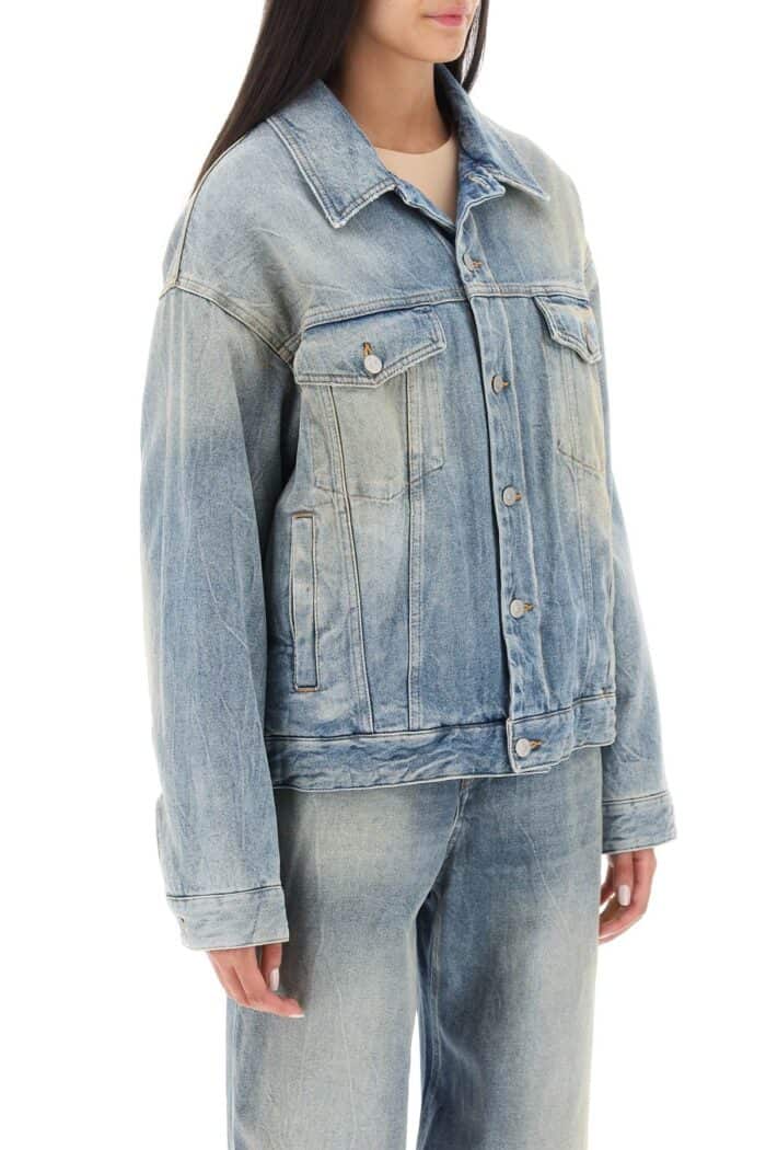 Mm6 Maison Margiela Padded Denim Jacket