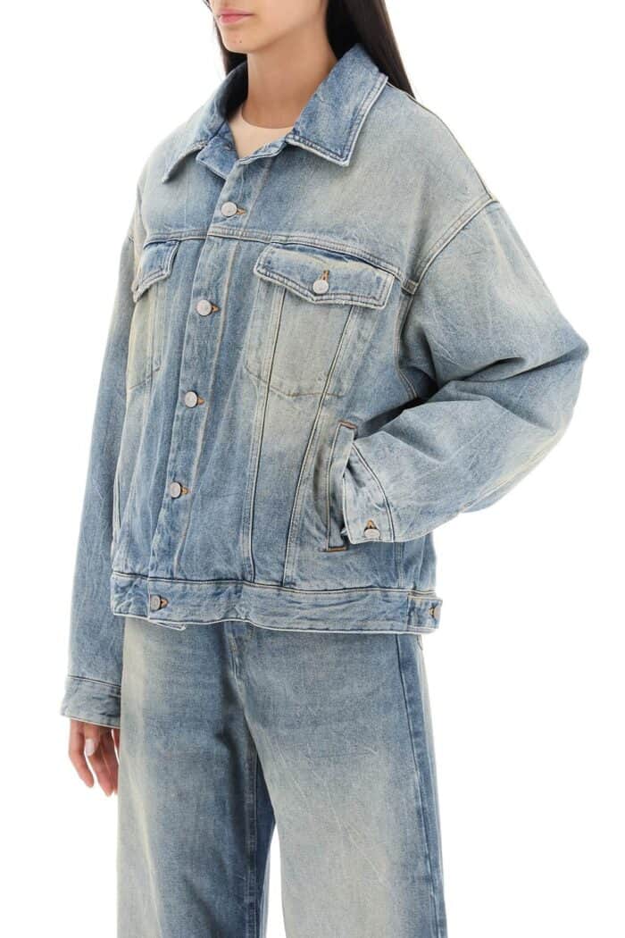 Mm6 Maison Margiela Padded Denim Jacket