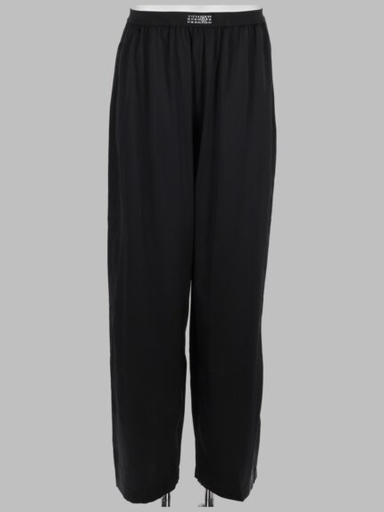 MM6 MAISON MARGIELA PANTALONE PIGIAMA IN SETA