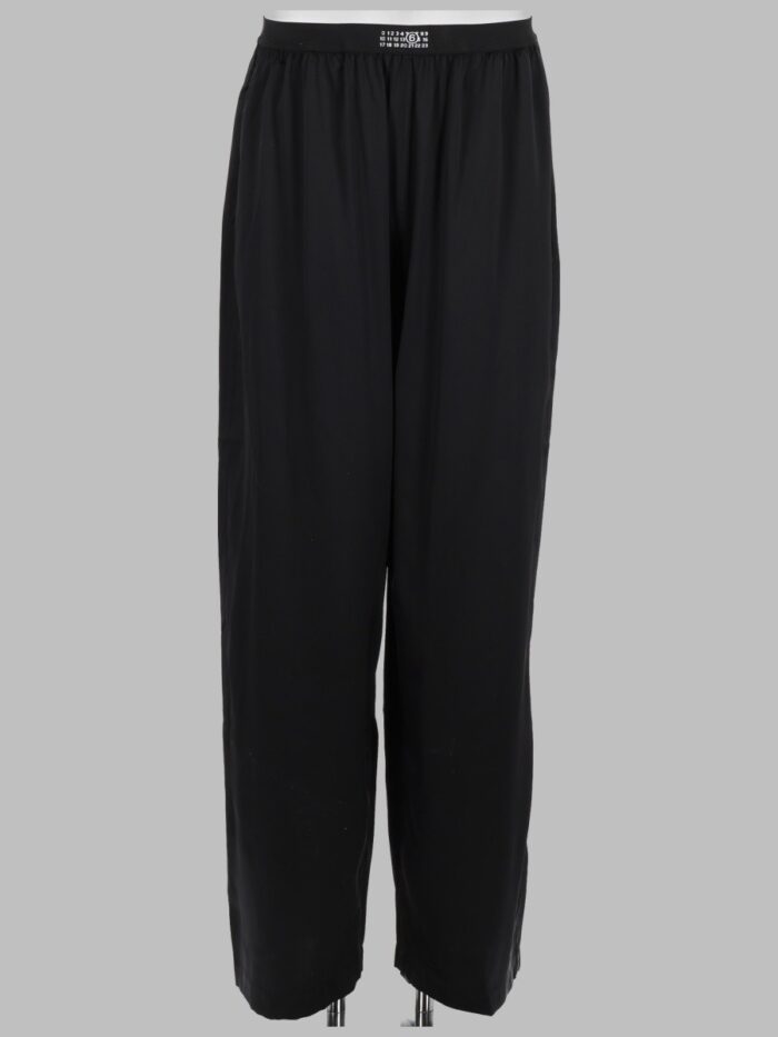 mm6 maison margiela pantalone pigiama in seta MM6 MAISON MARGIELA PANTALONE PIGIAMA IN SETA