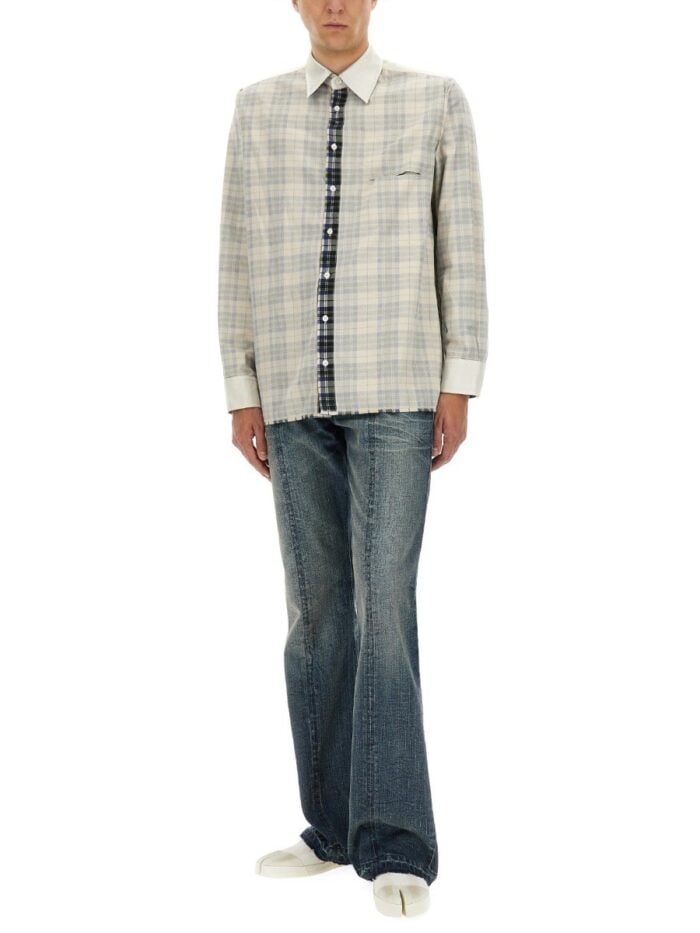 MM6 MAISON MARGIELA PLAID SHIRT