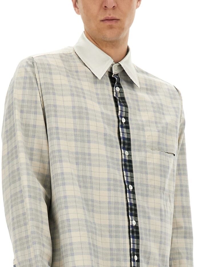 MM6 MAISON MARGIELA PLAID SHIRT