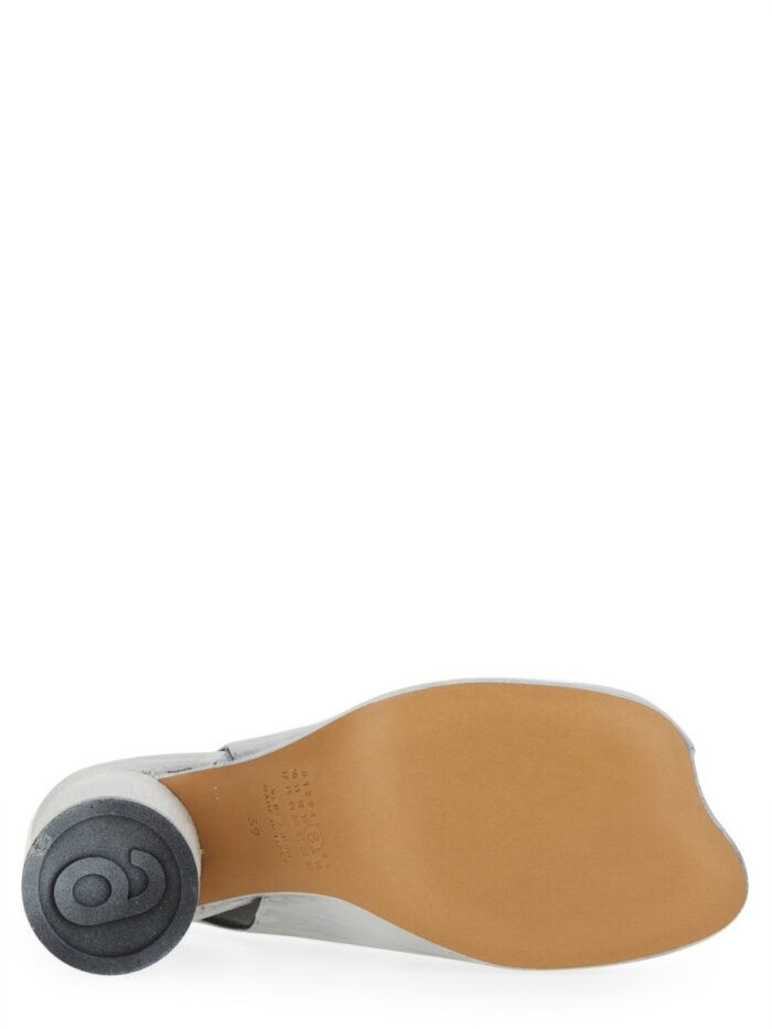 MM6 MAISON MARGIELA SANDAL "ANATOMIC" VARNISHED