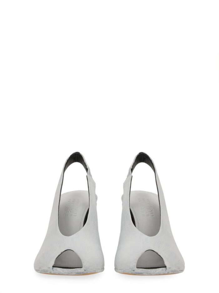 MM6 MAISON MARGIELA SANDAL "ANATOMIC" VARNISHED