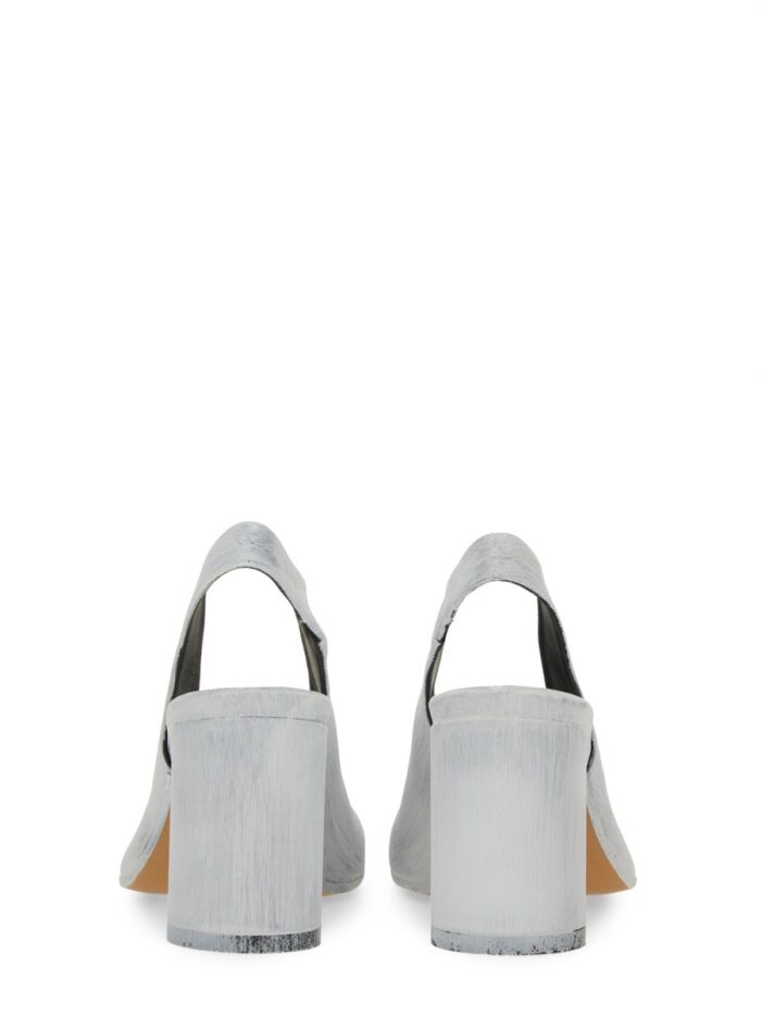 MM6 MAISON MARGIELA SANDAL "ANATOMIC" VARNISHED