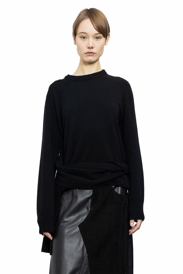 MM6 MAISON MARGIELA Sash Wool Sweater