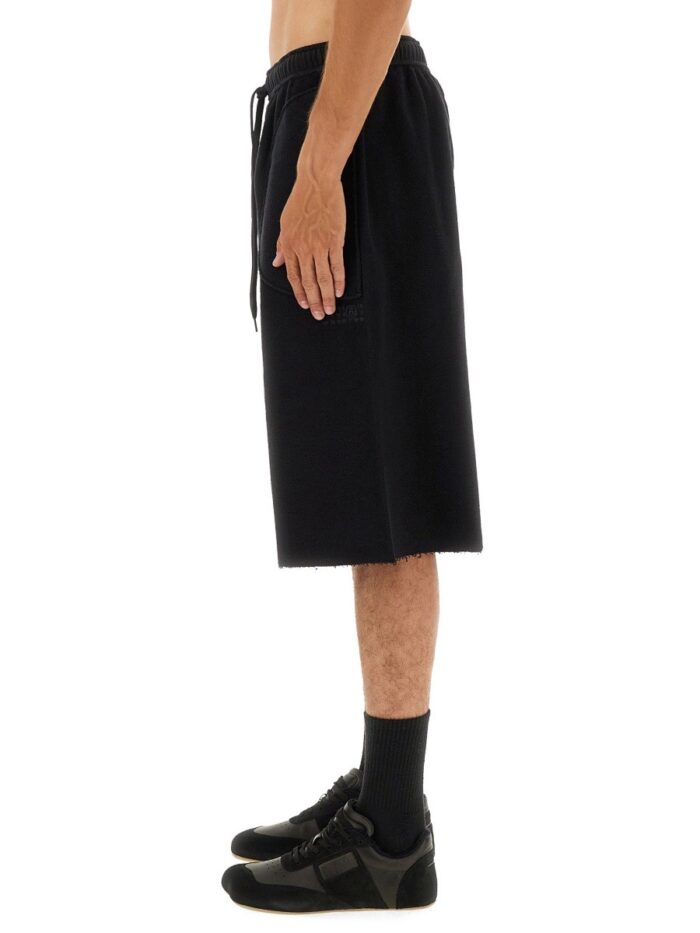 MM6 MAISON MARGIELA SHORTS WITH LOGO