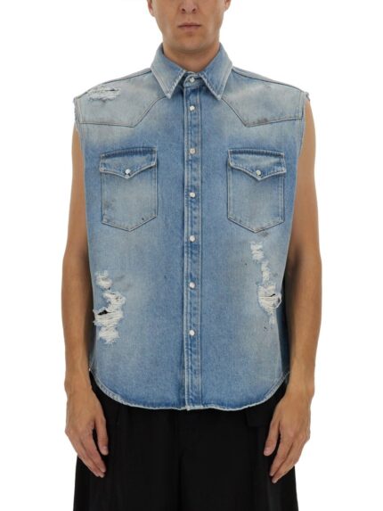 MM6 MAISON MARGIELA SLEEVELESS SHIRT