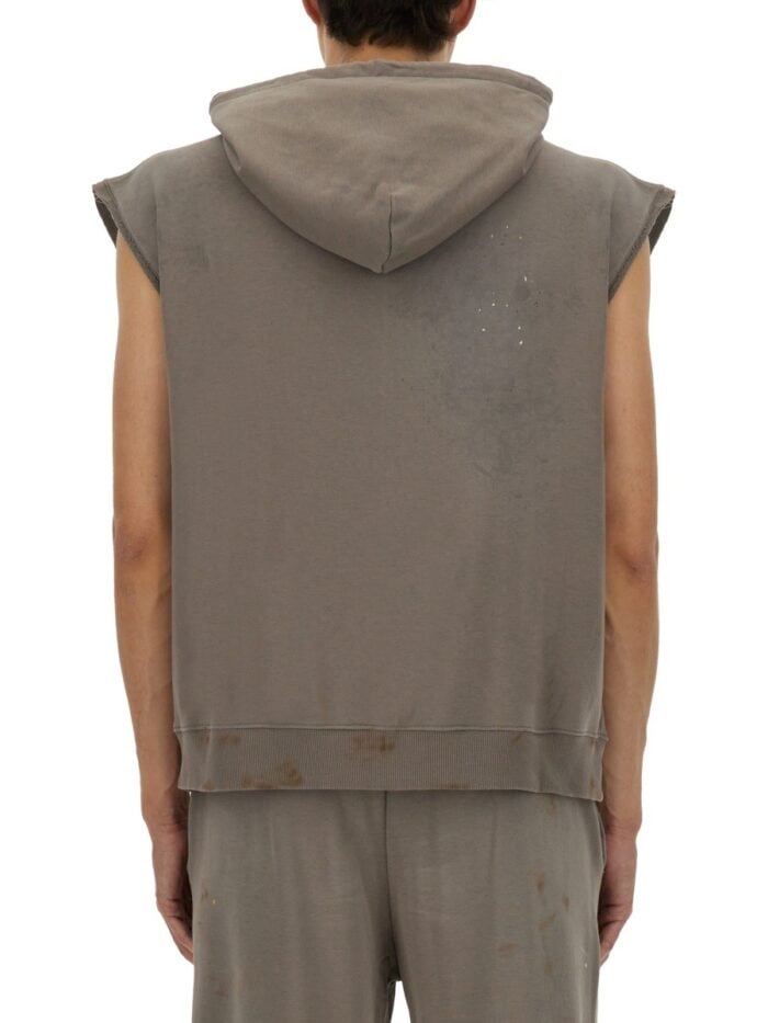 MM6 MAISON MARGIELA SLEEVELESS SWEATSHIRT