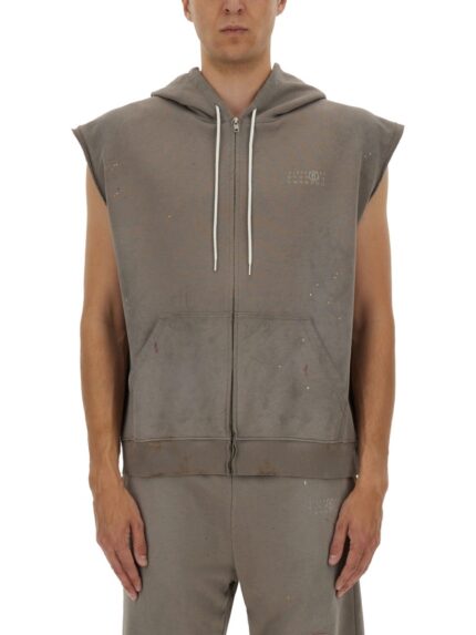 MM6 MAISON MARGIELA SLEEVELESS SWEATSHIRT