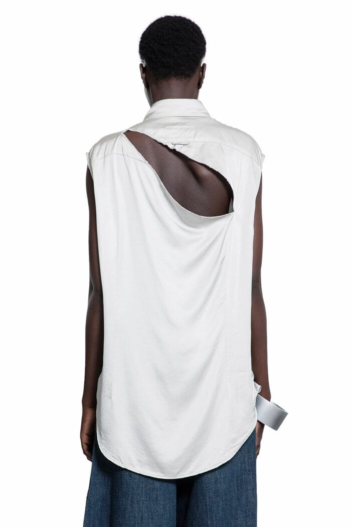 MM6 MAISON MARGIELA Sleveless Viscose Shirt