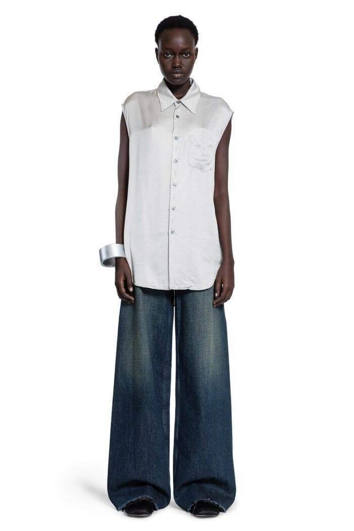 MM6 MAISON MARGIELA Sleveless Viscose Shirt