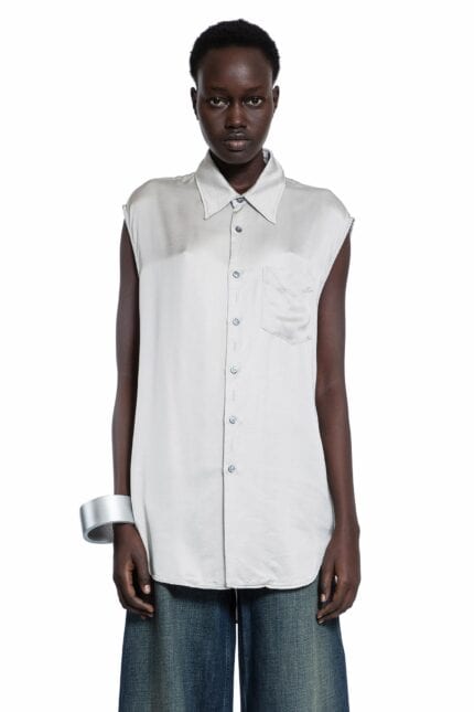 MM6 MAISON MARGIELA Sleveless Viscose Shirt