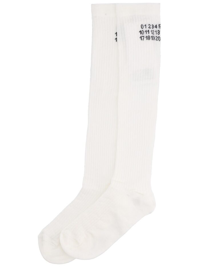 MM6 MAISON MARGIELA SOCKS WITH LOGO