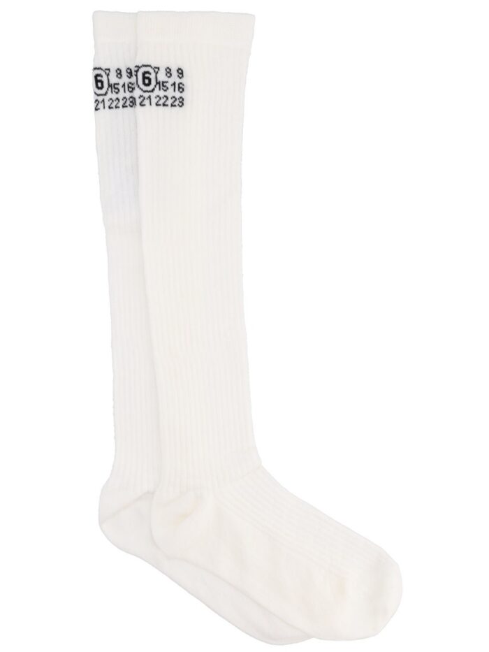 MM6 MAISON MARGIELA SOCKS WITH LOGO