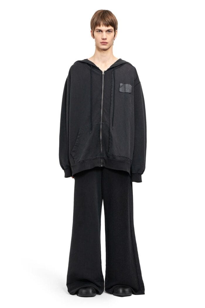 MM6 MAISON MARGIELA Spliced Zip-up Hoodie