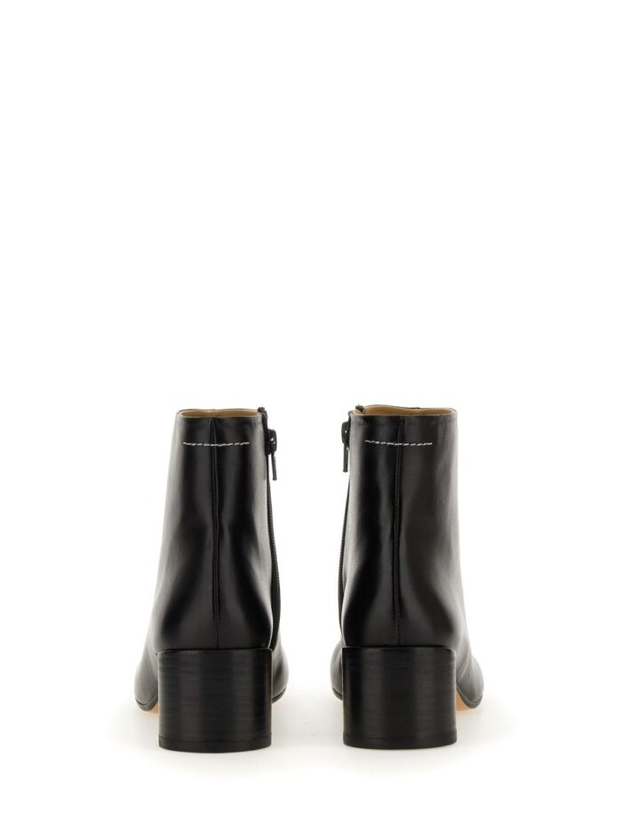 MM6 MAISON MARGIELA STIVALETTO IN PELLE