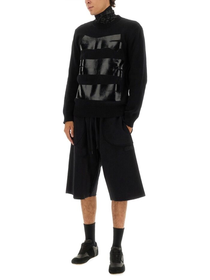 MM6 MAISON MARGIELA SWEATER WITH TAPE