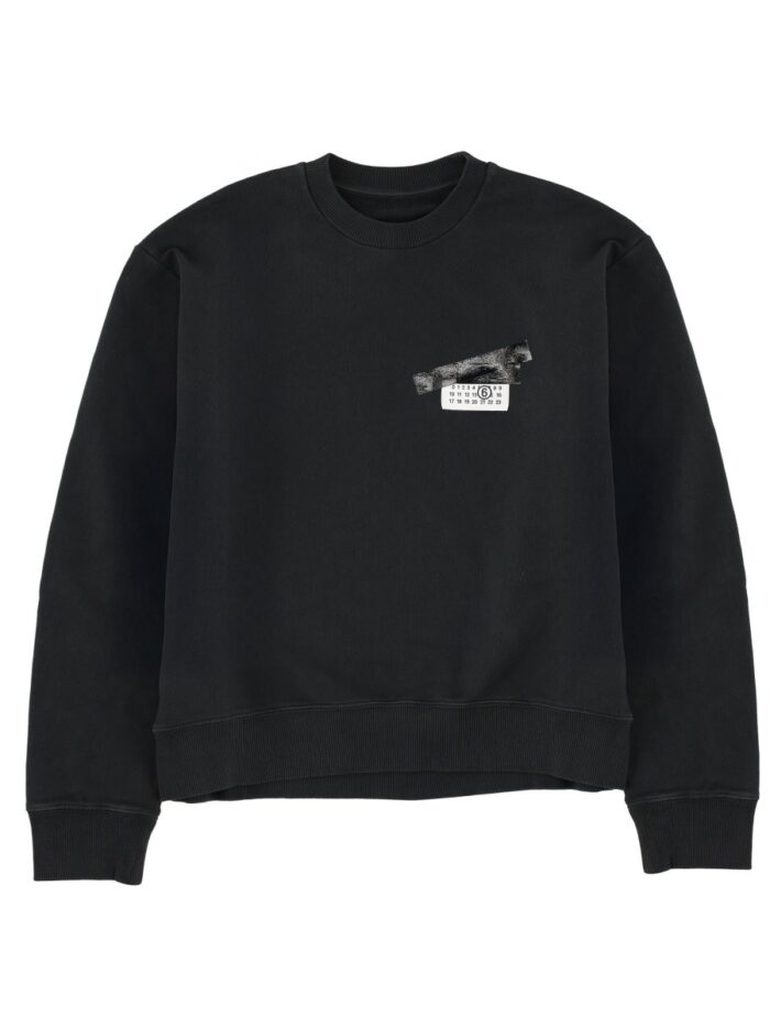 MM6 MAISON MARGIELA SWEATSHIRT WITH LOGO