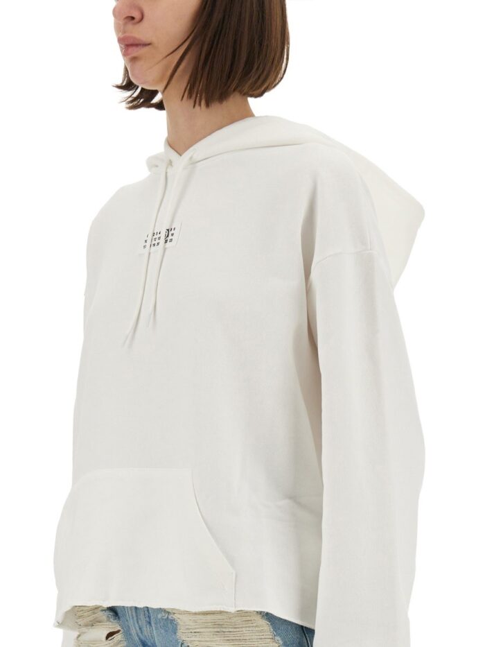 MM6 MAISON MARGIELA SWEATSHIRT WITH LOGO