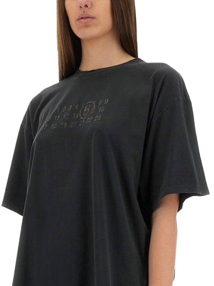 MM6 MAISON MARGIELA T-SHIRT WITH LOGO