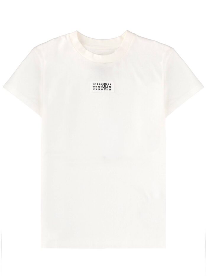 MM6 MAISON MARGIELA T-SHIRT WITH LOGO