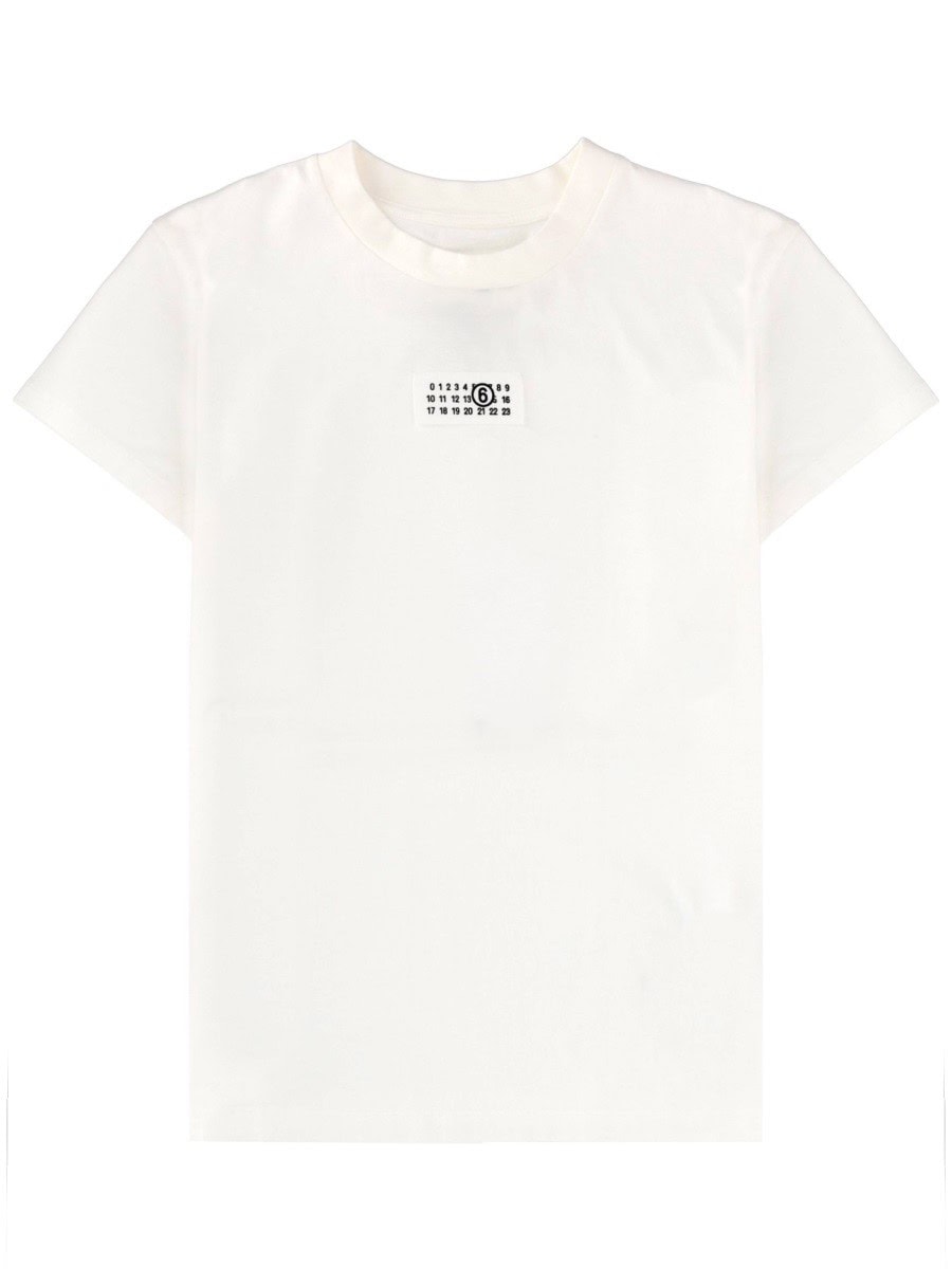 MM6 MAISON MARGIELA T-SHIRT WITH LOGO