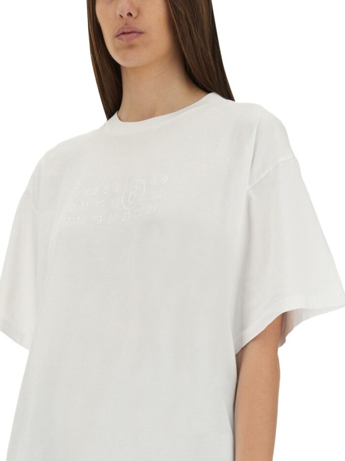MM6 MAISON MARGIELA T-SHIRT WITH LOGO