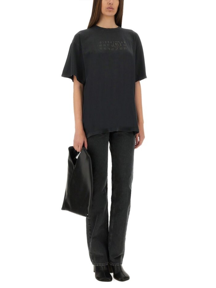 MM6 MAISON MARGIELA T-SHIRT WITH LOGO
