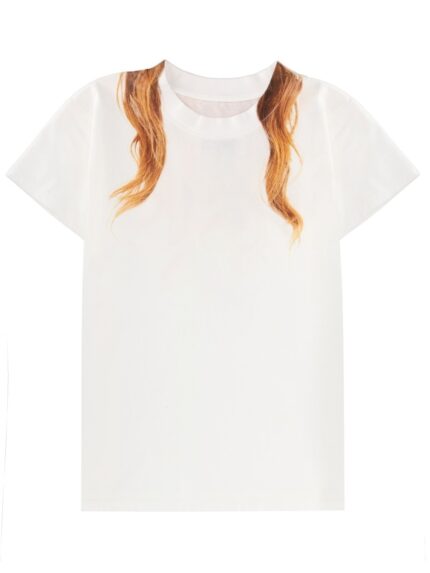 MM6 MAISON MARGIELA T-SHIRT WITH PRINT
