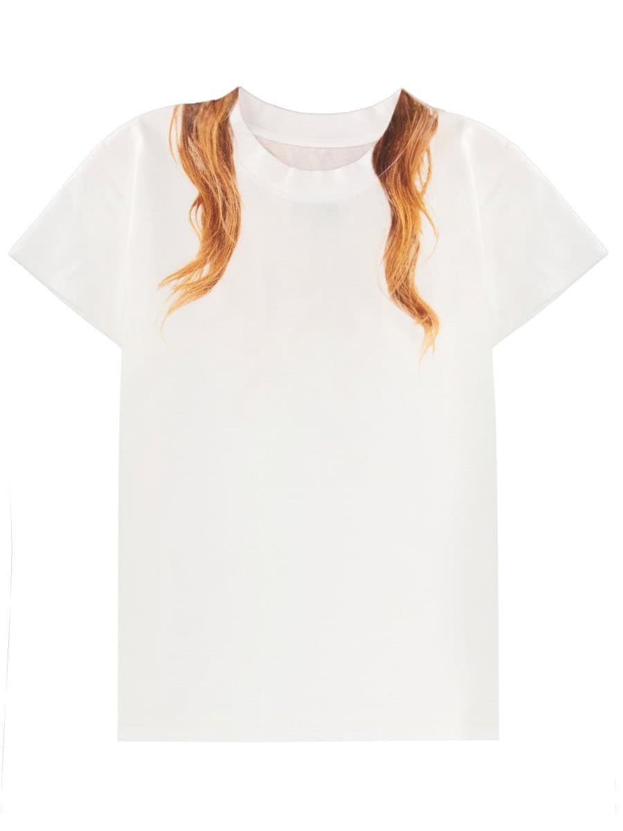 MM6 MAISON MARGIELA T-SHIRT WITH PRINT