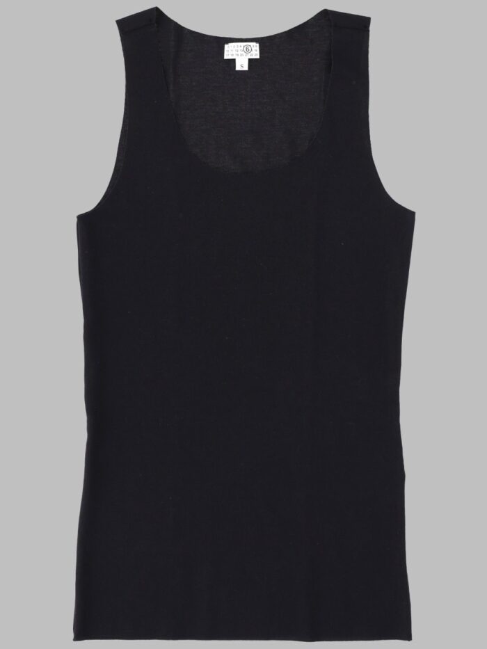 mm6 maison margiela tank top elasticizzato MM6 MAISON MARGIELA TANK TOP ELASTICIZZATO