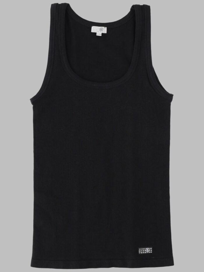 mm6 maison margiela tank top elasticizzato MM6 MAISON MARGIELA TANK TOP ELASTICIZZATO