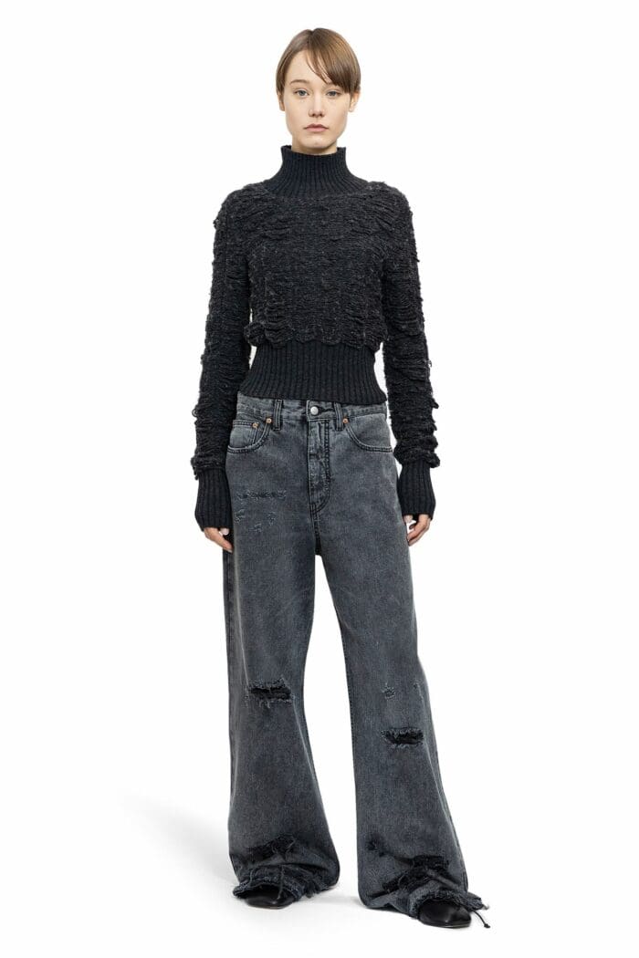 MM6 MAISON MARGIELA Textured Turtleneck Sweater