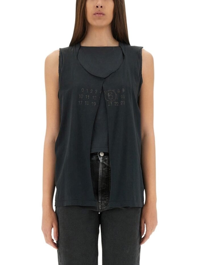 MM6 MAISON MARGIELA VESTS WITH LOGO