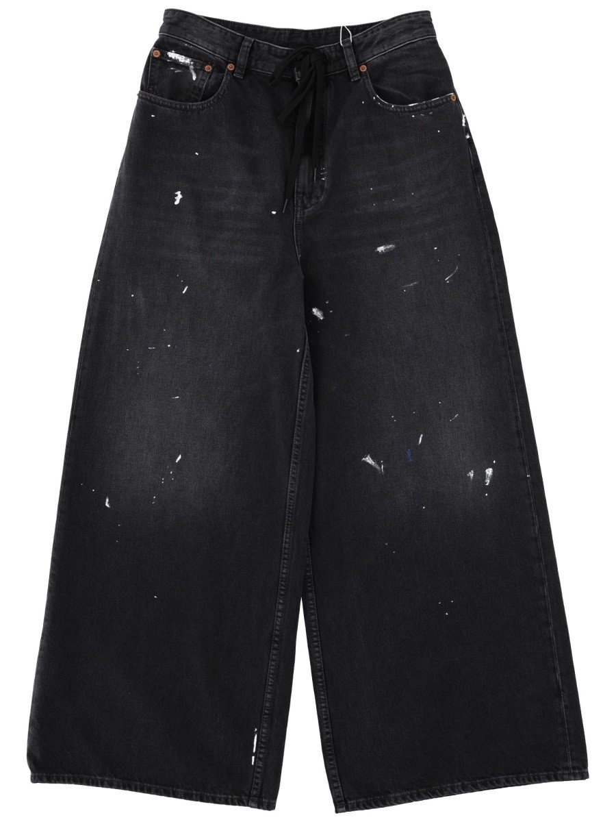 MM6 MAISON MARGIELA WIDE LEG JEANS