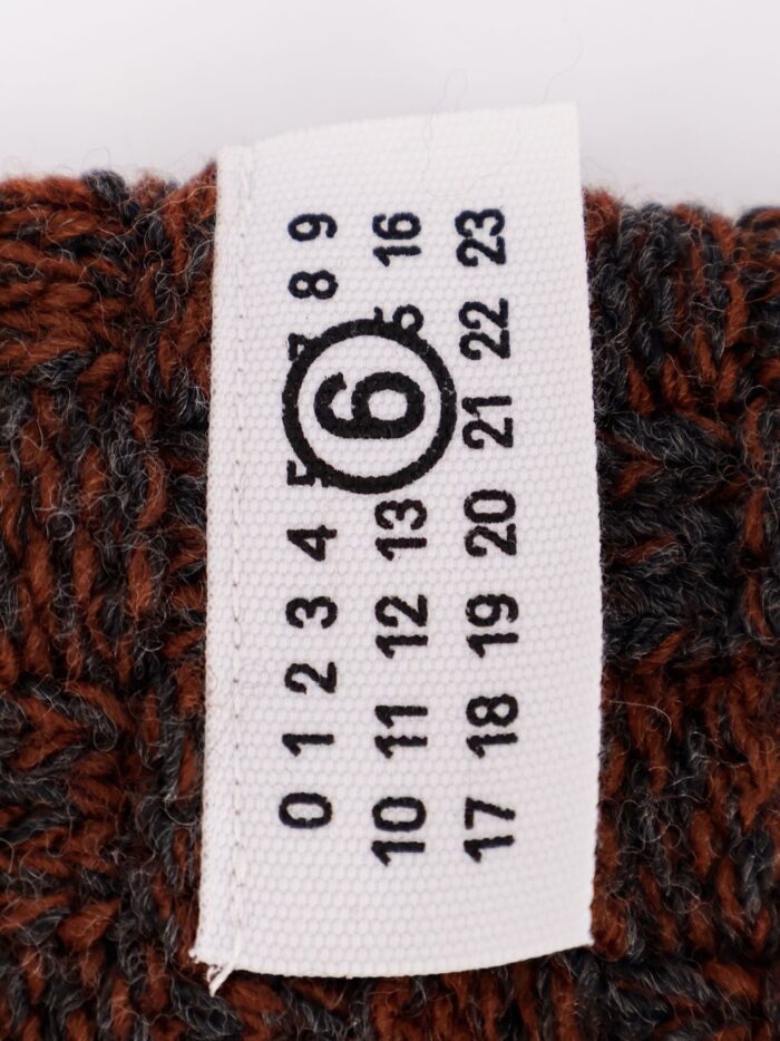 MM6 MAISON MARGIELA Wool Blend Scarf With Distressed Effect