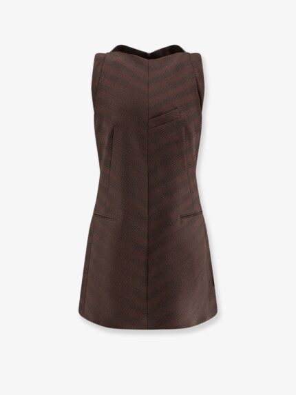 MM6 MAISON MARGIELA Wool Blend Short Dress