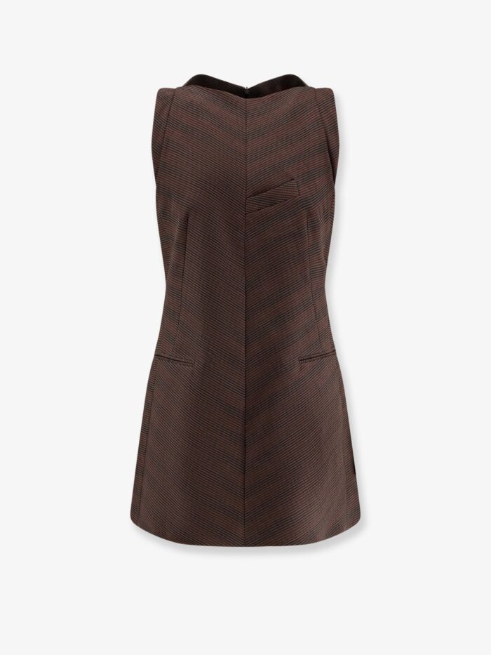 MM6 MAISON MARGIELA Wool Blend Short Dress