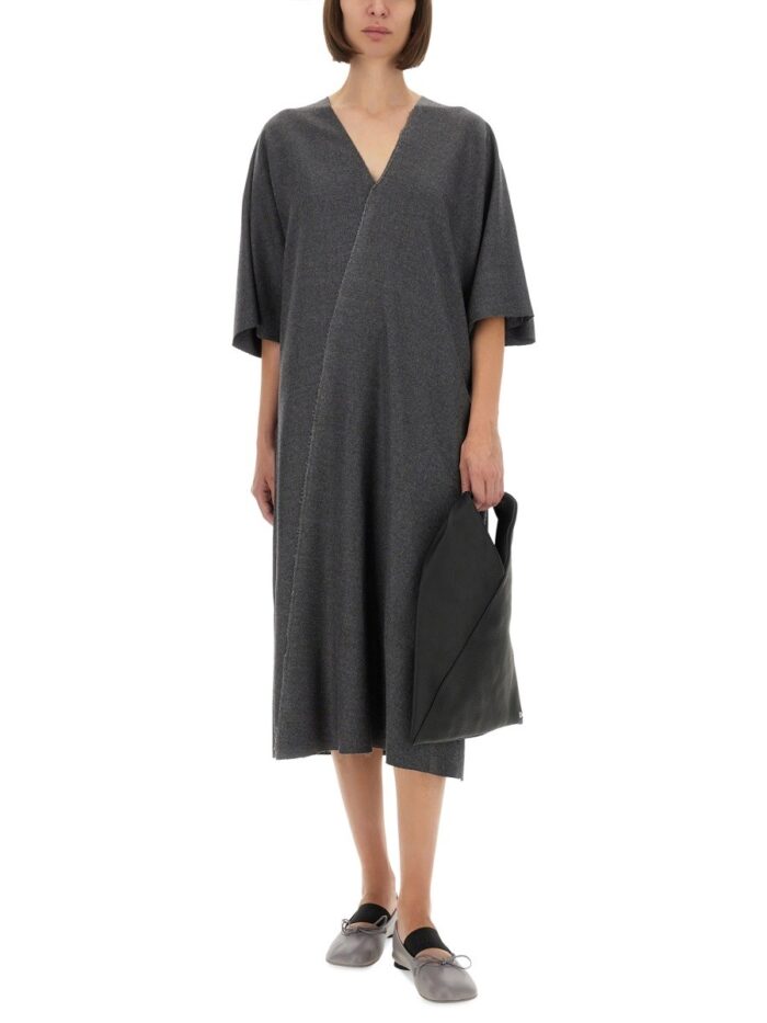 MM6 MAISON MARGIELA WOOL MIDI DRESS
