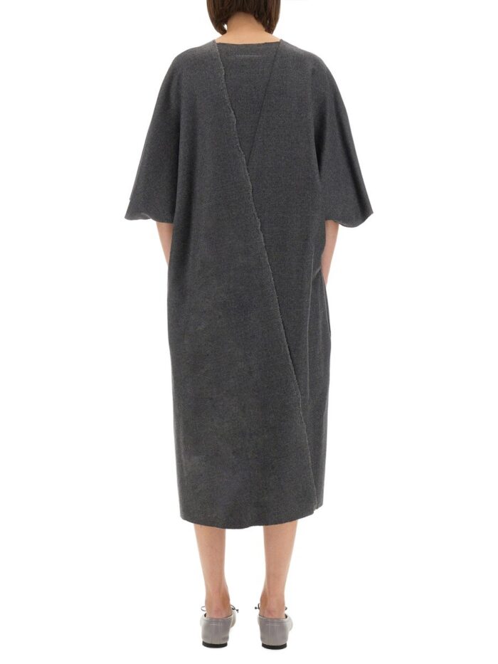 MM6 MAISON MARGIELA WOOL MIDI DRESS