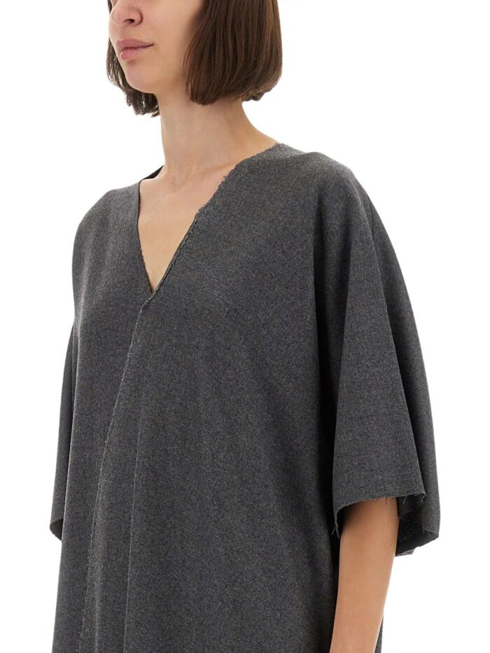 MM6 MAISON MARGIELA WOOL MIDI DRESS